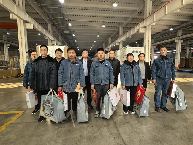 尊龙凯时体育官方网站-尊龙凯时体育（中国）新春慰问送关怀，节前安全督导保平安